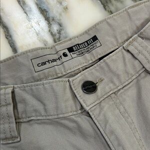 Carhartt Beige Relaxed Fit Trousers